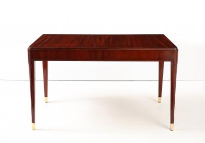 Swedish Mahogany Desk fors M belfabrik Circa 1950s