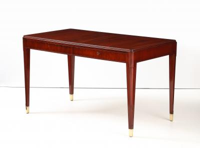 Swedish Mahogany Desk fors M belfabrik Circa 1950s
