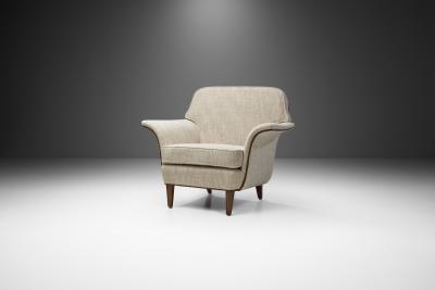 Swedish Mid Century Cabinetmaker Armchair Sweden 1950s