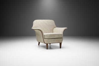 Swedish Mid Century Cabinetmaker Armchair Sweden 1950s