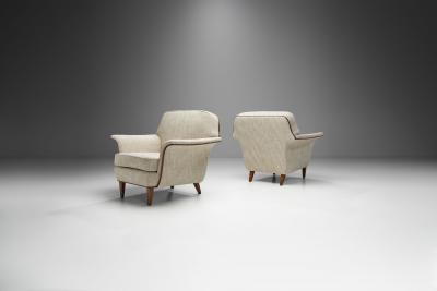 Swedish Mid Century Cabinetmaker Armchairs Sweden 1950s