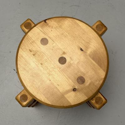 Swedish Mid Century Modern Playful Stools Birch Sweden 1960s