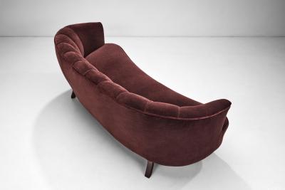 Swedish Mid Century Modern Sofa Sweden ca 1940s