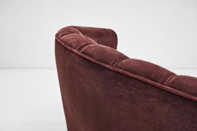 Swedish Mid Century Modern Sofa Sweden ca 1940s