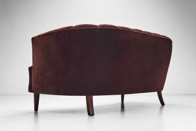 Swedish Mid Century Modern Sofa Sweden ca 1940s