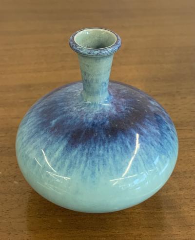 Swedish Mid Century Modern Studio Stoneware by Berndt Friberg Vase Bowl