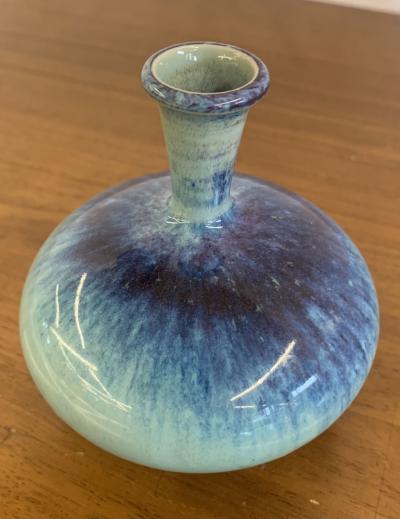 Swedish Mid Century Modern Studio Stoneware by Berndt Friberg Vase Bowl