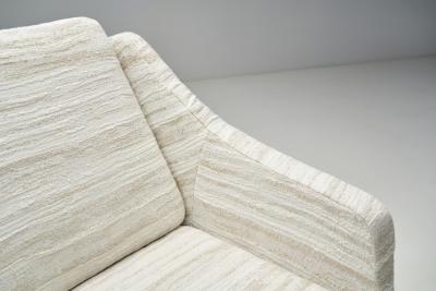 Swedish Modern Armchairs with Structural Legs Sweden 1960s