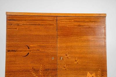 Swedish Modern Bar Cabinet