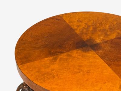 Swedish Modern Coffee Table Stained Birch Sweden 1930s