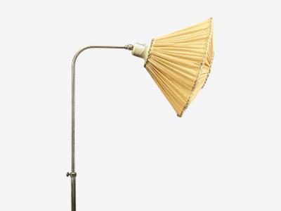 Swedish Modern Floor Lamp Light Wood Metal Sweden 1930s