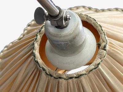 Swedish Modern Floor Lamp Light Wood Metal Sweden 1930s