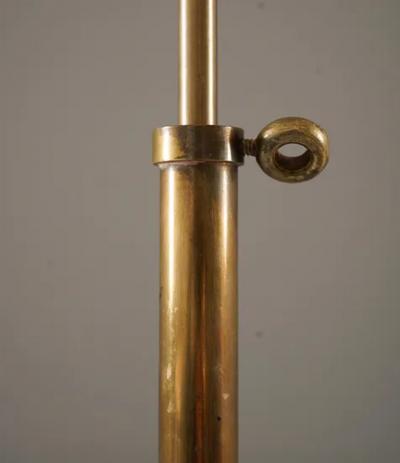Swedish Modern Floor Lamp in Brass 1940s