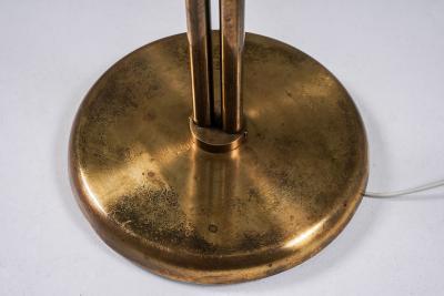 Swedish Modern Floor Lamp in Brass 1940s
