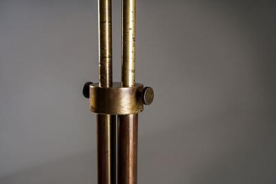 Swedish Modern Floor Lamp in Brass 1940s