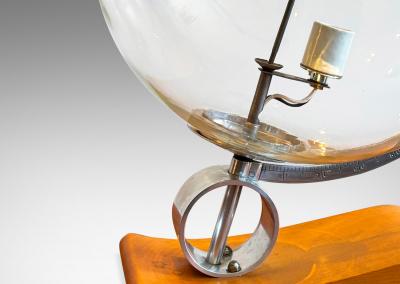 Swedish Modern Globe Form Table Lamp