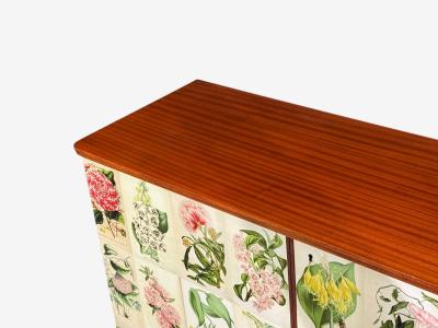 Swedish Modern La Belgique Horticole Cabinet Mahogany Sweden 1950s