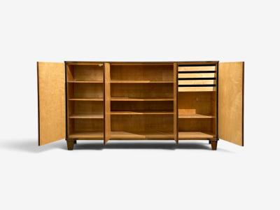 Swedish Modern Monumental Nordens Flora Cabinet Mahogany Sweden 1940s