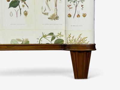 Swedish Modern Monumental Nordens Flora Cabinet Mahogany Sweden 1940s