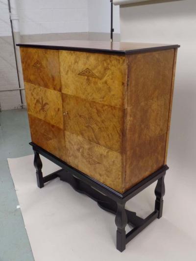 Swedish Modern Neoclassical Sideboard Bar by Carl Malmsten for Waldorf Astoria