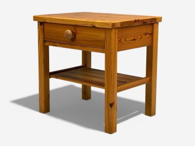 Swedish Modern Nightstands Pine Sweden 1970s