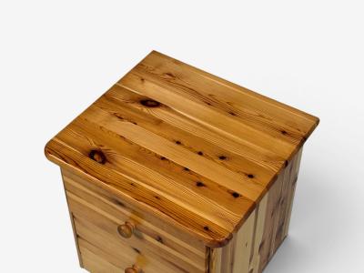 Swedish Modern Nightstands Pine Sweden 1970s