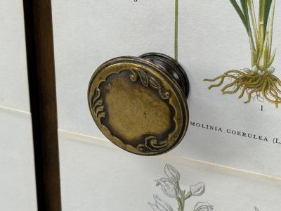 Swedish Modern Nordens Flora Credenza Wallpaper Birch Sweden 1940s