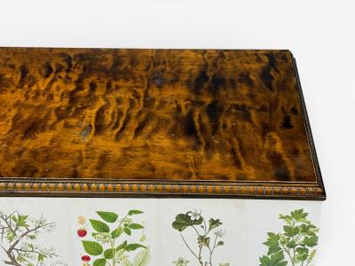 Swedish Modern Nordens Flora Credenza Wallpaper Birch Sweden 1940s