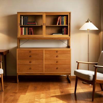 Swedish Modern Oresund Oak Bookcase and Dresser by Borge Mogensen