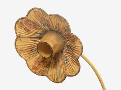 Swedish Modern Organic Floor Lamp Cord Wood Sweden 1930s