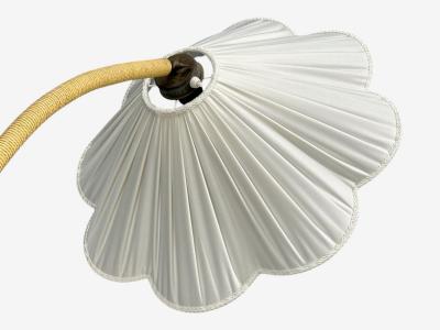 Swedish Modern Organic Floor Lamp Cord Wood Sweden 1940s