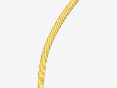 Swedish Modern Organic Floor Lamp Cord Wood Sweden 1940s