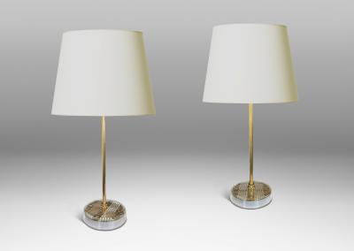 Swedish Modern Pair of Table Lamps