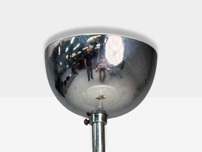 Swedish Modern Raw Glass Metal Pendant Light Sweden 1940s