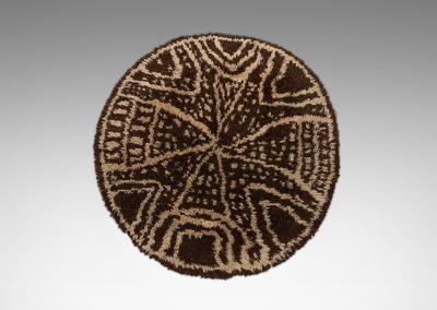 Swedish Modern Rya Rug