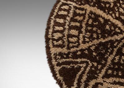 Swedish Modern Rya Rug