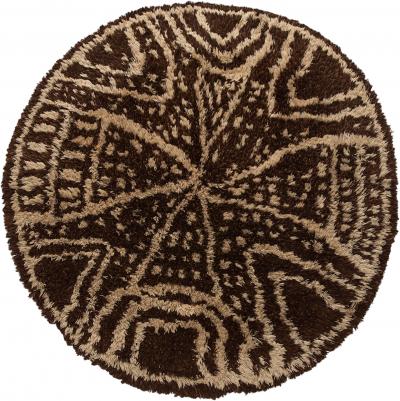 Swedish Modern Rya Rug