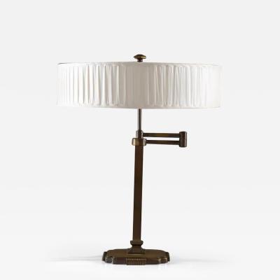 Swedish Modern Swivel Arm Table Lamp