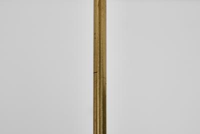 Swedish Modern Three Armed Chandelier with Frosted Glass Shades Sweden 1940s