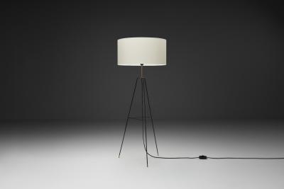 Swedish Modern Tripod Floor Lamp Sweden Mid 20th Century