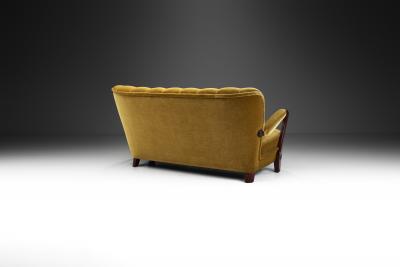 Swedish Modern Two Seater Sofa Sweden 1940s