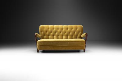 Swedish Modern Two Seater Sofa Sweden 1940s
