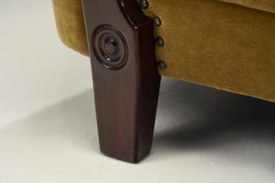 Swedish Modern Two Seater Sofa Sweden 1940s