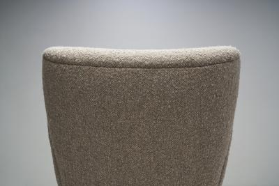 Swedish Modern Upholstered Lounge Chair Sweden 1940s