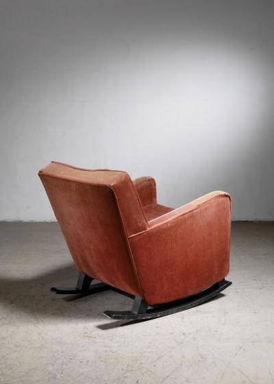 Swedish Modern rocking chair