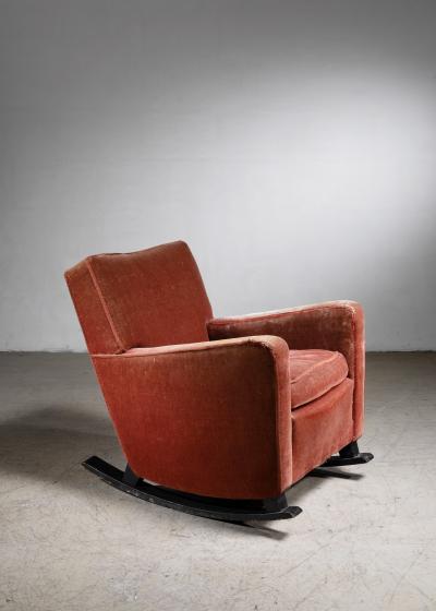 Swedish Modern rocking chair