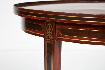 Swedish Neoclassical Oval Table
