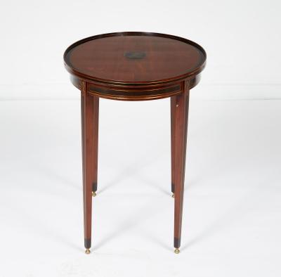 Swedish Neoclassical Oval Table