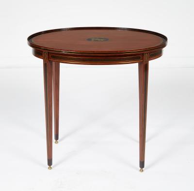 Swedish Neoclassical Oval Table