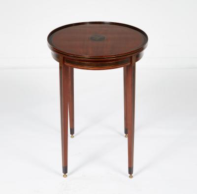 Swedish Neoclassical Oval Table